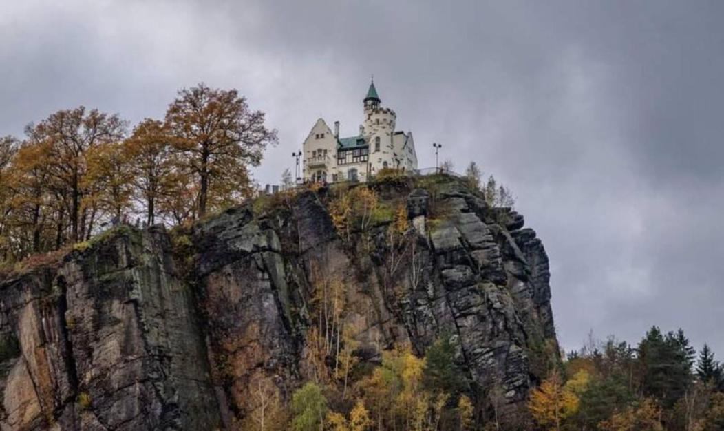 Appartamento U Bocmana S Vyhledem Na Zamek A Labe Decin Esterno foto