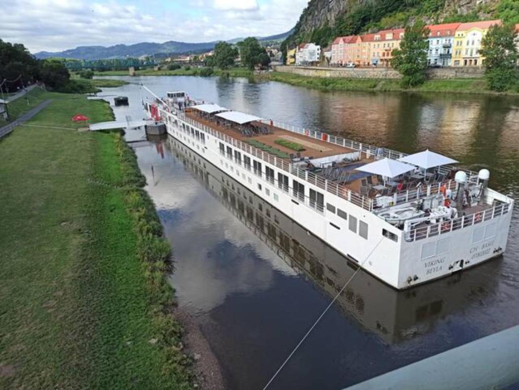 Appartamento U Bocmana S Vyhledem Na Zamek A Labe Decin Esterno foto