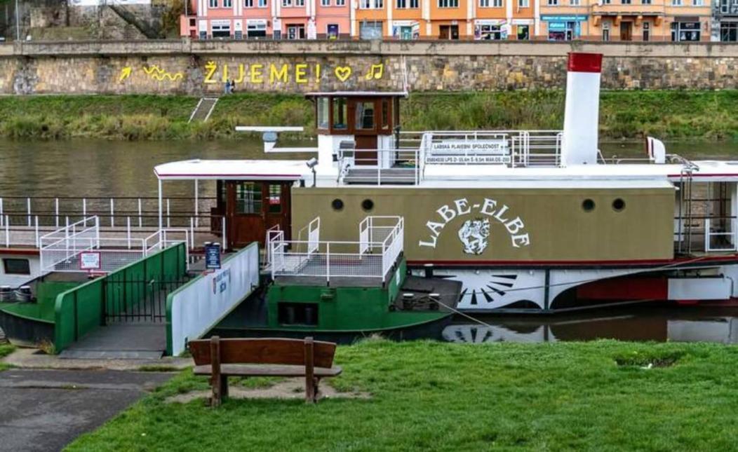 Appartamento U Bocmana S Vyhledem Na Zamek A Labe Decin Esterno foto