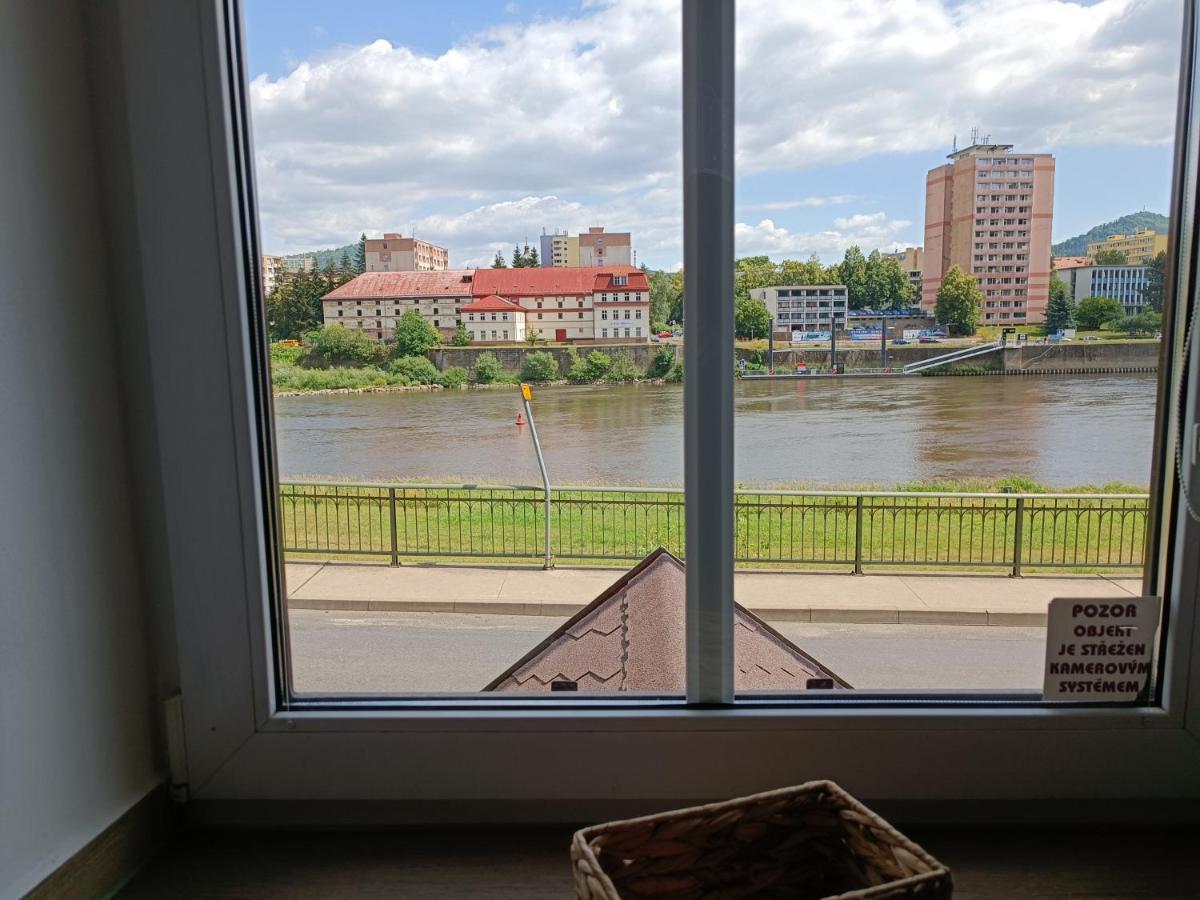 Appartamento U Bocmana S Vyhledem Na Zamek A Labe Decin Esterno foto