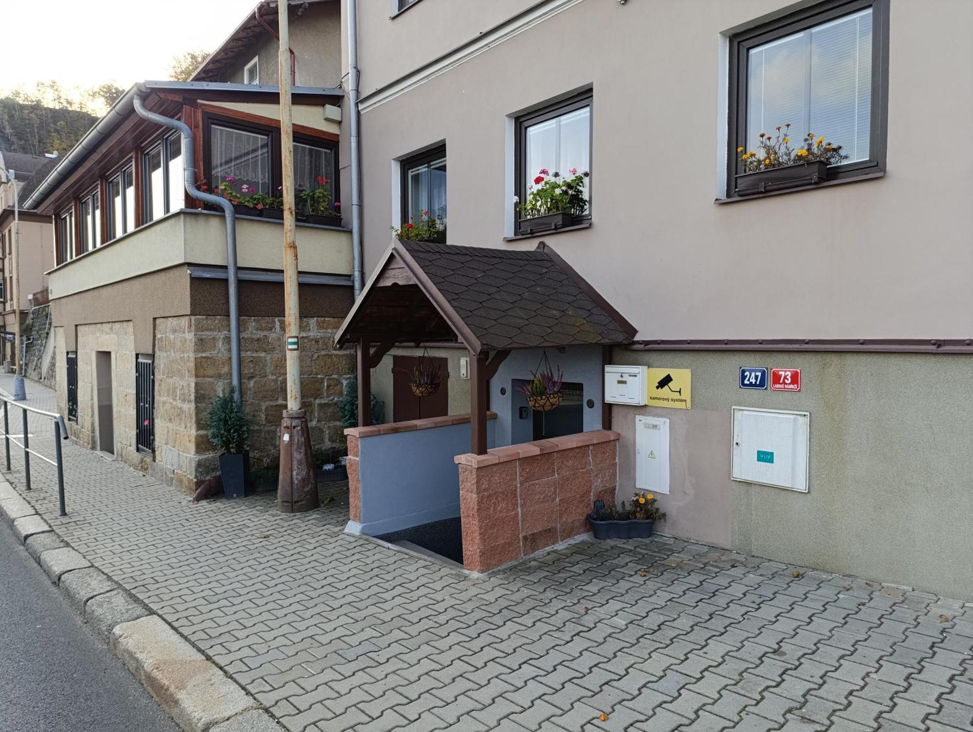 Appartamento U Bocmana S Vyhledem Na Zamek A Labe Decin Esterno foto