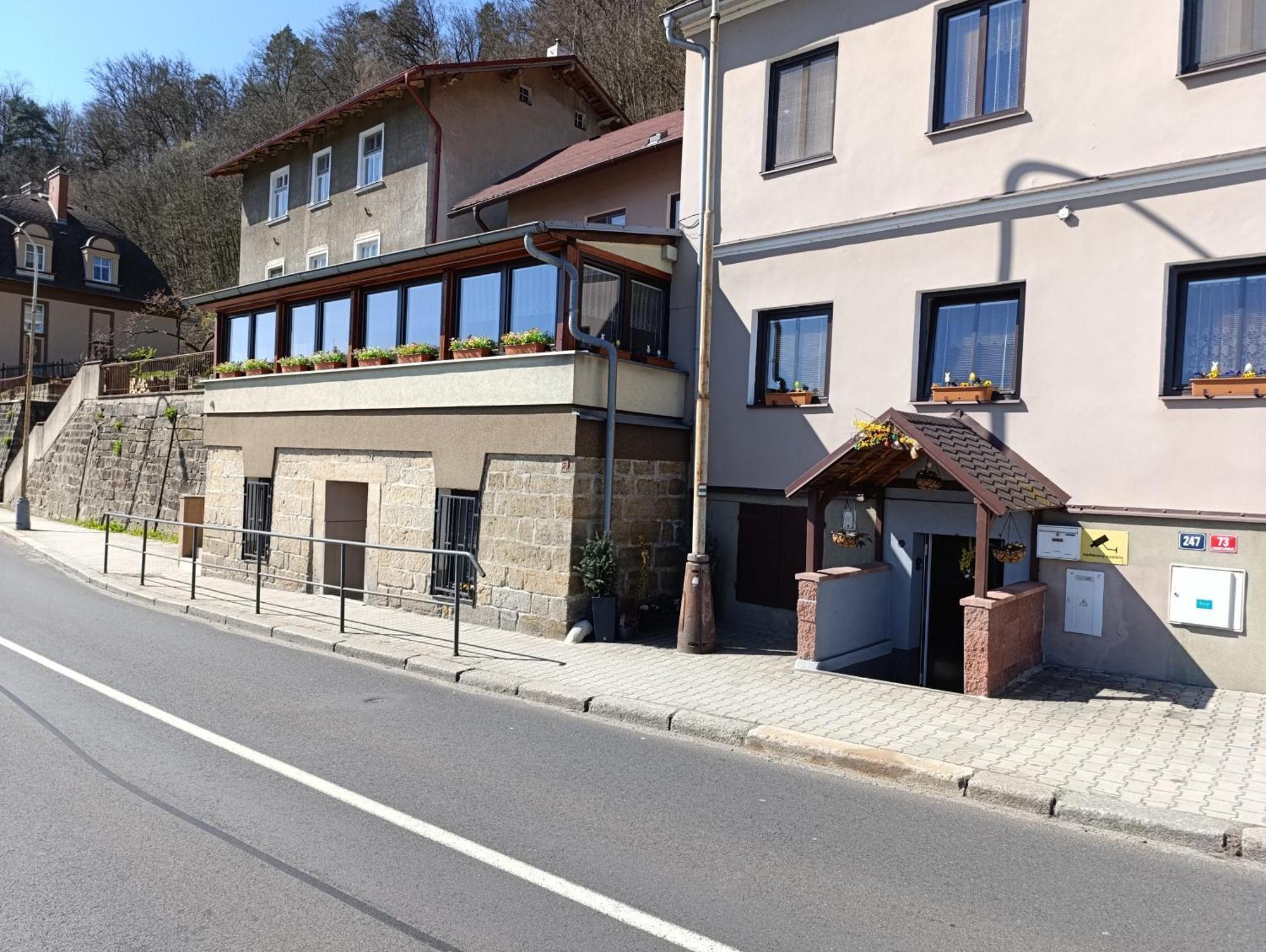 Appartamento U Bocmana S Vyhledem Na Zamek A Labe Decin Esterno foto